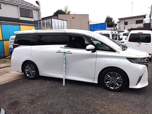 ⭐️「ヒョウ害でも安心！現行アルファード（40系）も高品質修理で“新車級の輝き”へ｜横浜市都筑区」