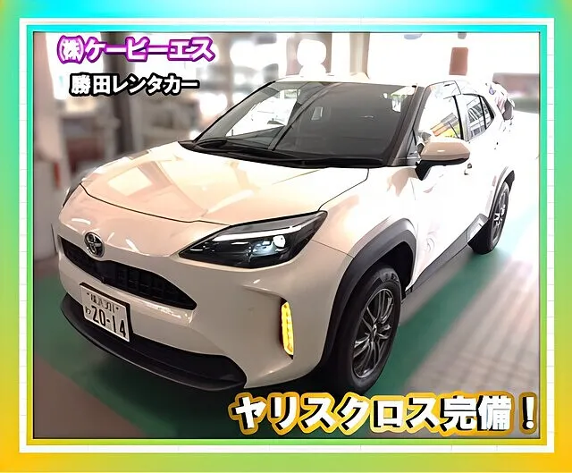 ⭐横浜市都筑区 ヤリスクロス 左フロントドア・左リヤドア板金修理｜保険修理・レンタカー特約／代車特約でヤリスクロスHV4WD対応！