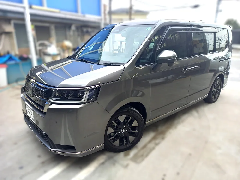 KBS勝田レンタカーのホンダ・ステップワゴン スパーダHV（ミニバンの代車）